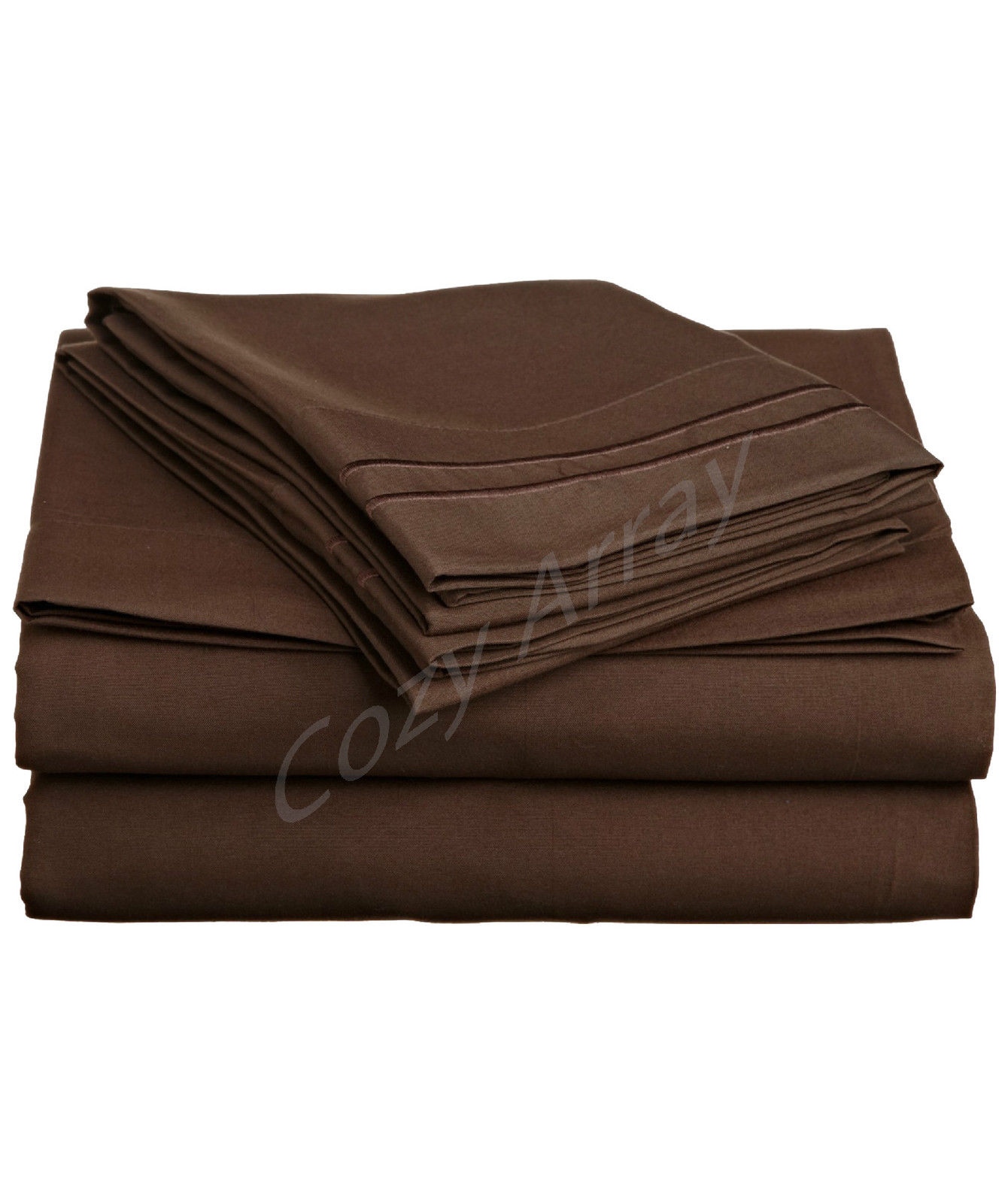 1500 THREAD COUNT 4 PIECE BED SHEET SET PERFECT CHRISTMAS GIFT eBay