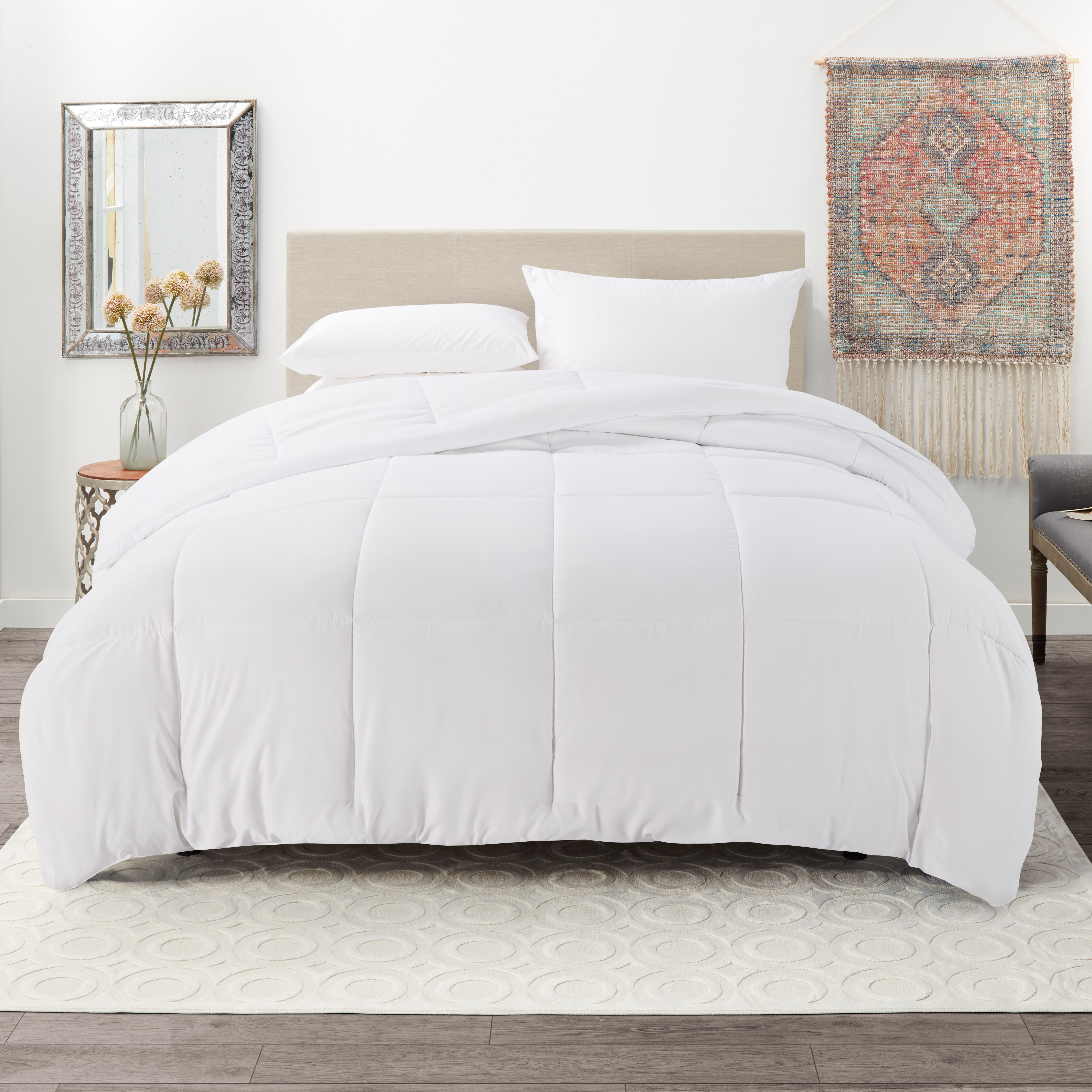 Down Alternative Comforter Ultra Soft All Season Quilted Duvet Insert ...