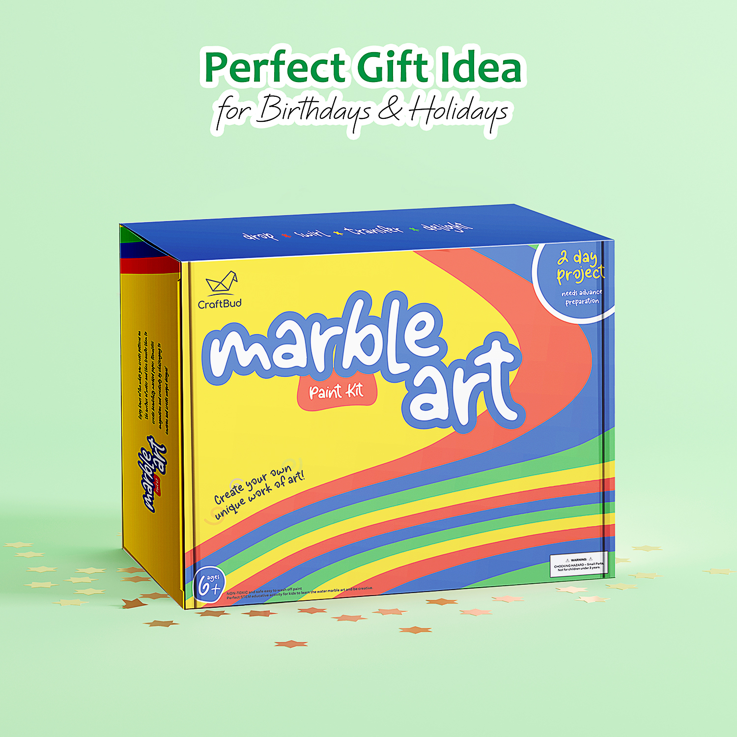 Pipette Art Kit, STEM Kit, Craft Activity, Art Kit for Kids, Creative Gift,  Birthday Present 